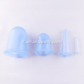 Set di coppette per il viso riutilizzabili Coppe per coppettazione in silicone